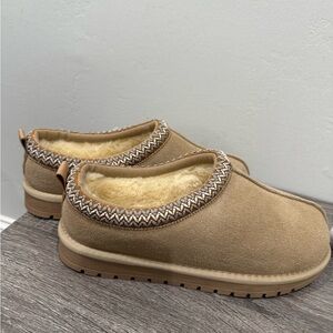 Cozy Tan Ankle Booties